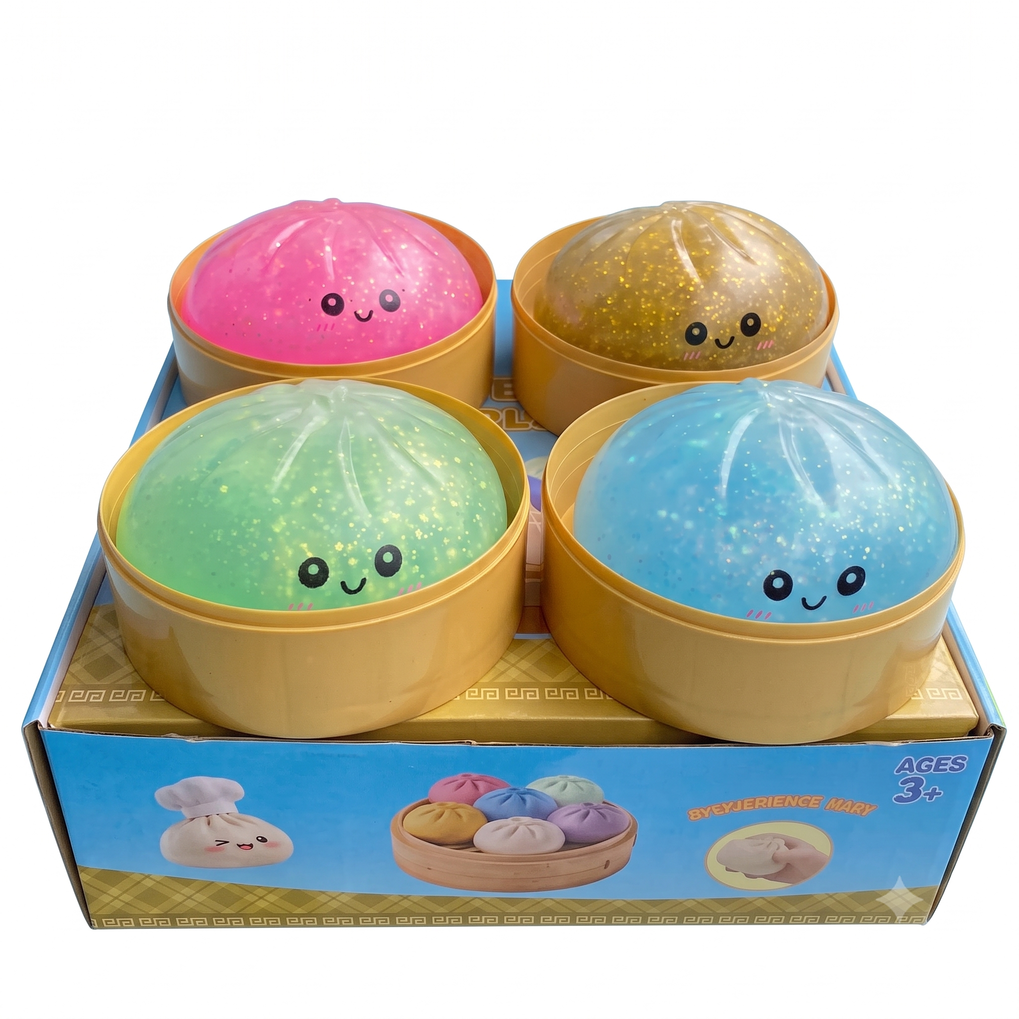 Gemini_Generated_Image_ue9z46ue9z46ue9z Large Giant Glitter Gel Steamed Bun - Image 1