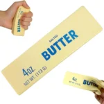 Wet Soft Yellow Butter Stick Squishy
